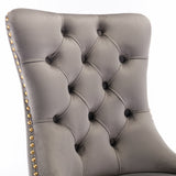 Nikki - Modern, High-End Tufted Dining Chair (Set of 2)