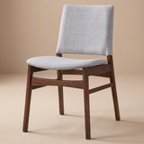 Gusto - Dining Chair (Set of 2) - Brown / Light Gray