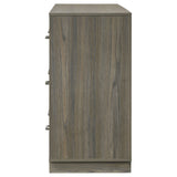 Edmondson - 9 Drawer Dresser With Hidden Jewelry Tray - Natural / Gray