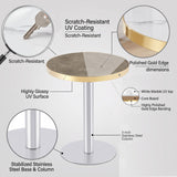 Elegant Modern Round Bistro Table