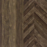 Carolyn 2-Door Accent Cabinet in Rustic Oak Finish