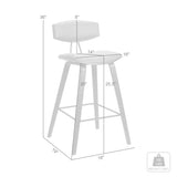 Fox - Mid-Century Modern Counter Stool