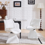 Modern Swivel Dining Chair With High Back