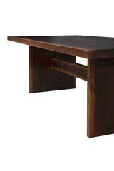 Shelby - Dining Table - Dark Brown