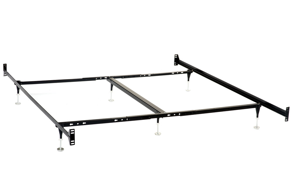 Esme California King Bed Frame in Black Metal