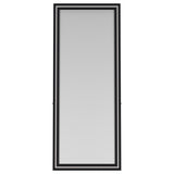 Windrose 28x67 LED Standing Floor Mirror in Black