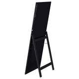 Windrose 28x67 LED Standing Floor Mirror in Black