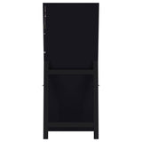 Windrose 28x67 LED Standing Floor Mirror in Black