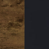 Deepika 4-Panel Folding Room Divider in Rustic Nutmeg