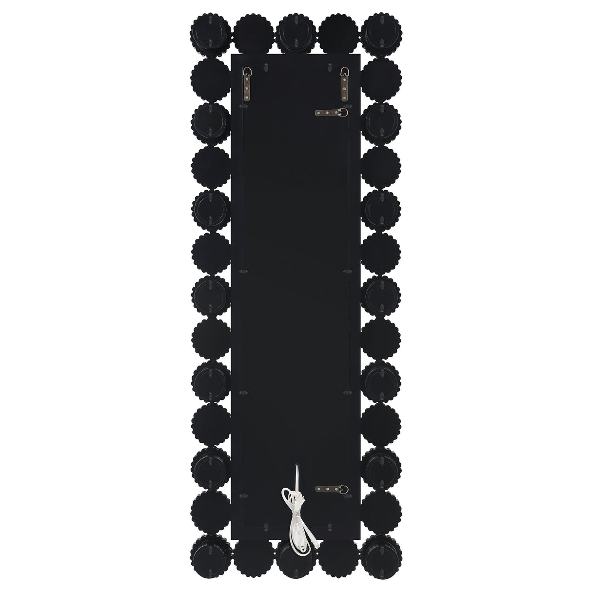 Aghes 24x62 LED Wall Mirror with Silver Mirror Frame