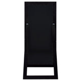 Cadence Black Oak Tempered Glass Full Length Standing Mirror