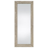 Cadence Full Length Floor Mirror in Grey Washed Oak
