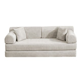 Convertible Sleeper Sofa Bed, Folding Mattress Couch - Light Camel