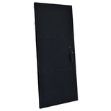 Zayan 32x71 Floor Mirror with LED Lighting, Black High Gloss