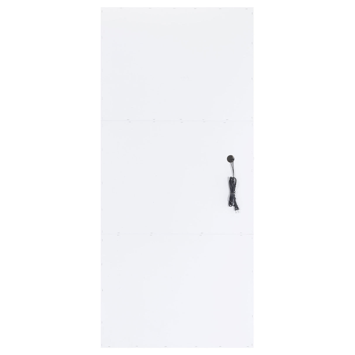 Zayan 32x71 Floor Mirror with LED Lighting, White Gloss