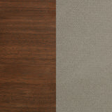 Eastern King Panel Bed - Walnut
