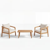 Outdoor Patio Chair Set (Set of 3)