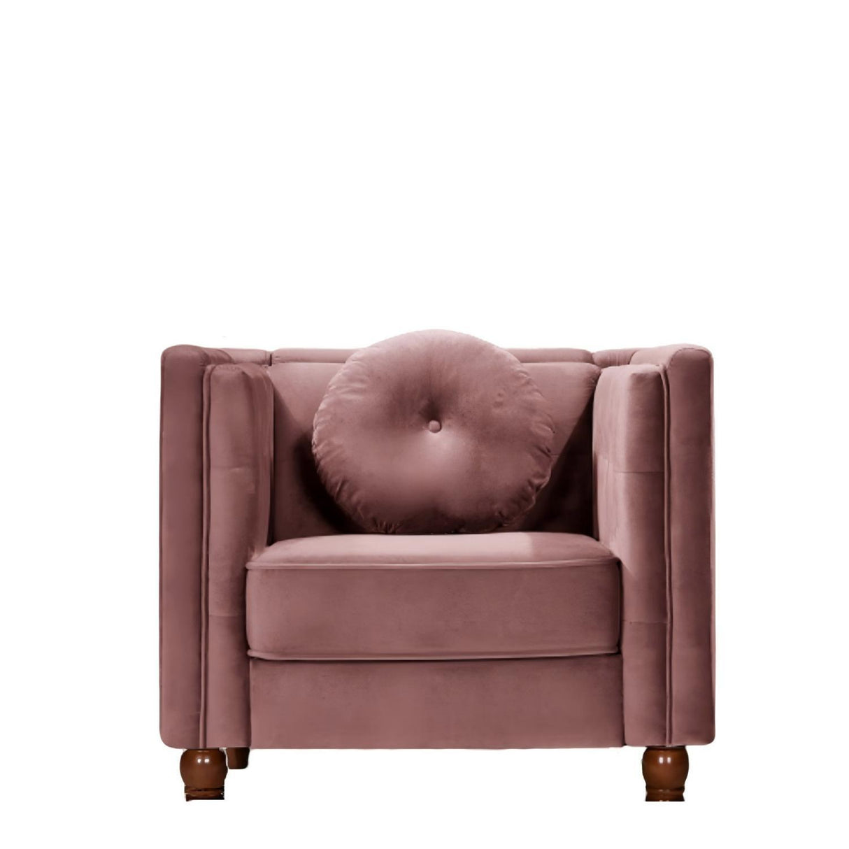 Chesterfield Accent Tufted Square Arm Side Chair