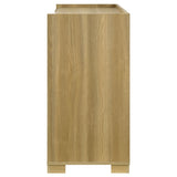 Lincoln - 6 Drawer Dresser - Natural / White