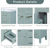 Modern Bathroom Vanity With Sink Combo, 3 Drawers