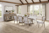 Citrus Heights - Trestle Table - Cement / Sand
