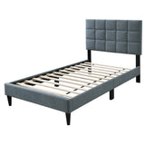 Modern Bed With Adjustable Headboard