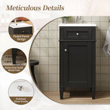 French Style Bathroom Vanity With Sink