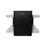 Aluminum Fire Table, Rectangular, Black And Gray