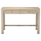 Flores - 2 Drawer Makeup Vanity Table - Mango Color