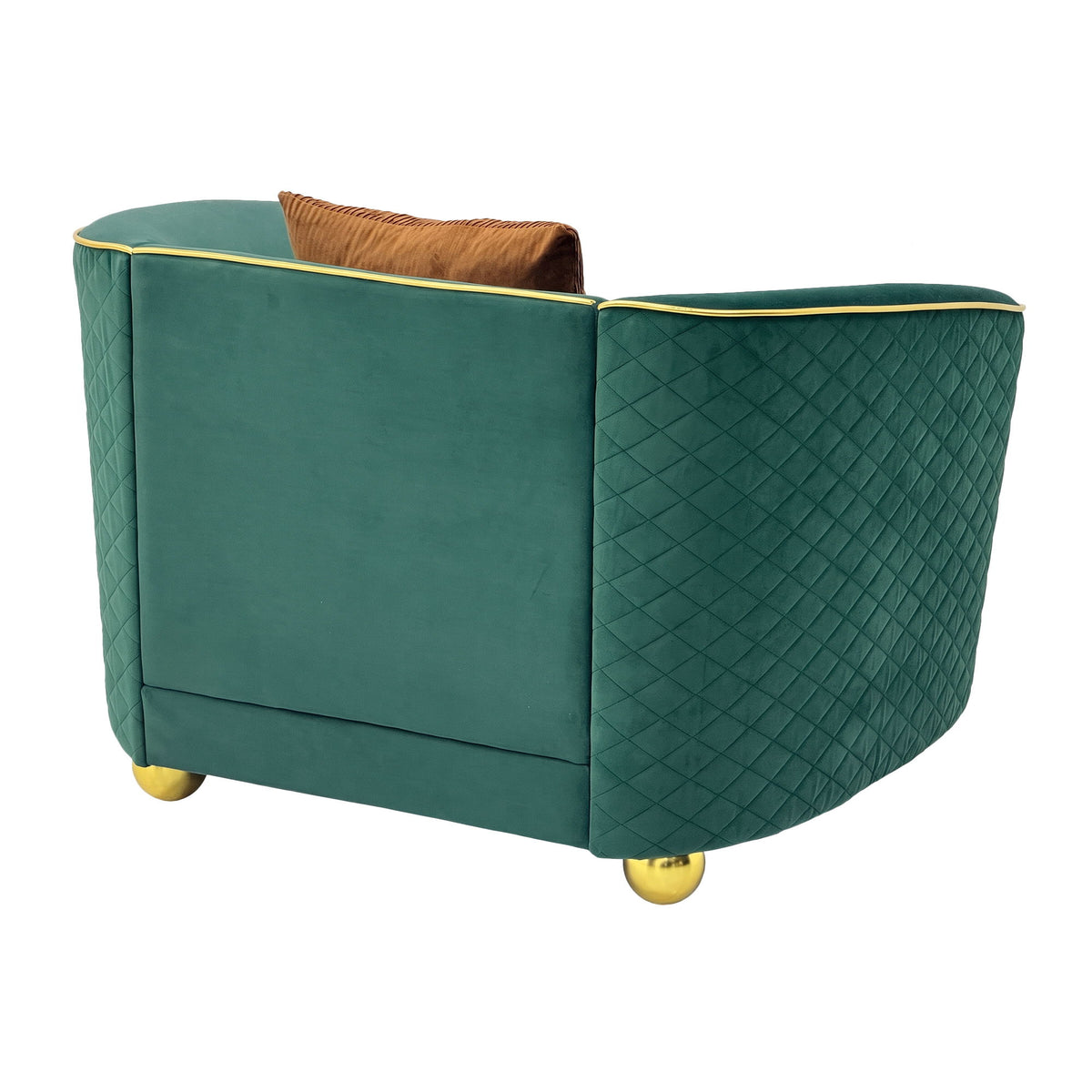 Single Sofa With Deep Seating And Durable Frame