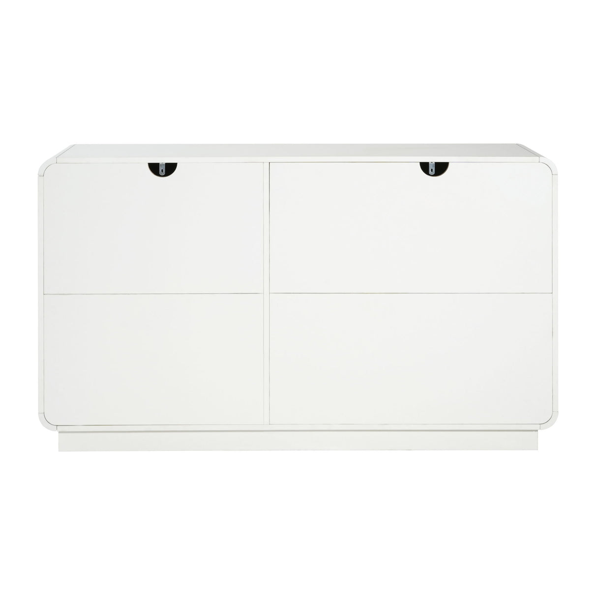 Sideboard, Wide Storage With 2 Doors And 3 Drawers