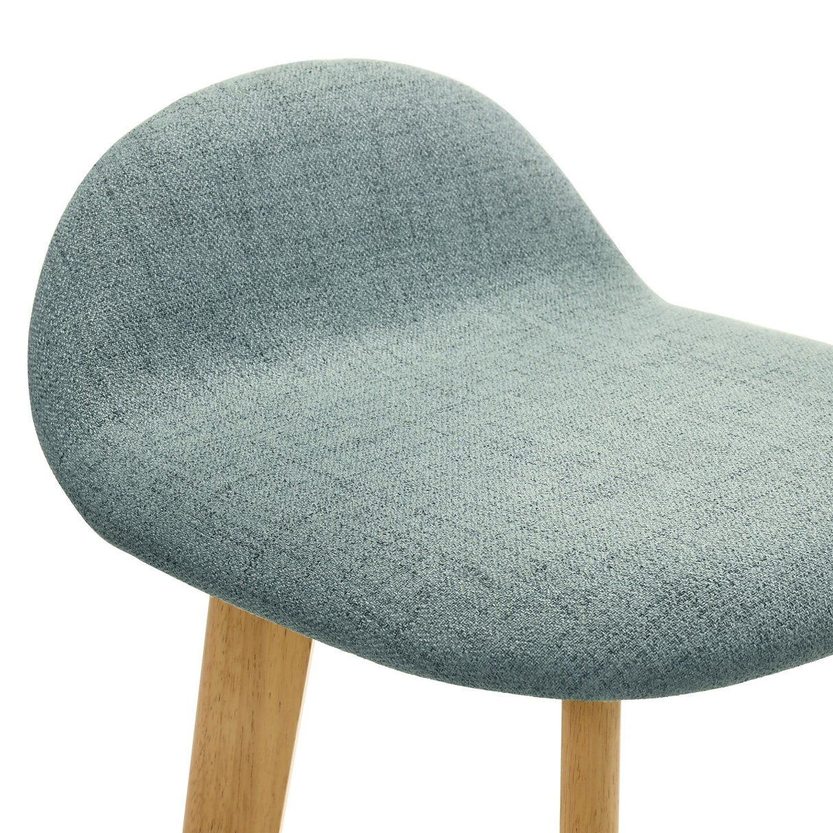 Vera - Upholstered Wood Counter Height Barstool