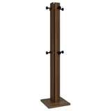 Rikkie Mid-Century Walnut Engineered Wood Coat Rack