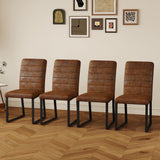 Oversized Square Design Dining Chairs For Home