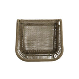 La Push - Outdoor Rope Barstool (Set of 2) - Black / Brown