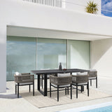 Alegria - Outdoor Patio Dining Table In Aluminum