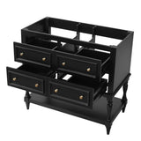 Modern Bathroom Vanity Cabinet With 4 Drawers