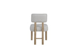 Pagosa - Upholstered Chair (Set of 2) - English Knotty Oak / Gray