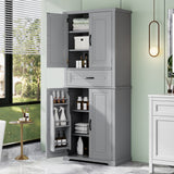 Bathroom Storage Cabinet With Drawer And Adjustable Shelf