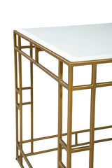 Cubes - Side Table - Gold
