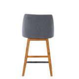 360° Swivel Bar Stool, Counter Height Kitchen Island Chair