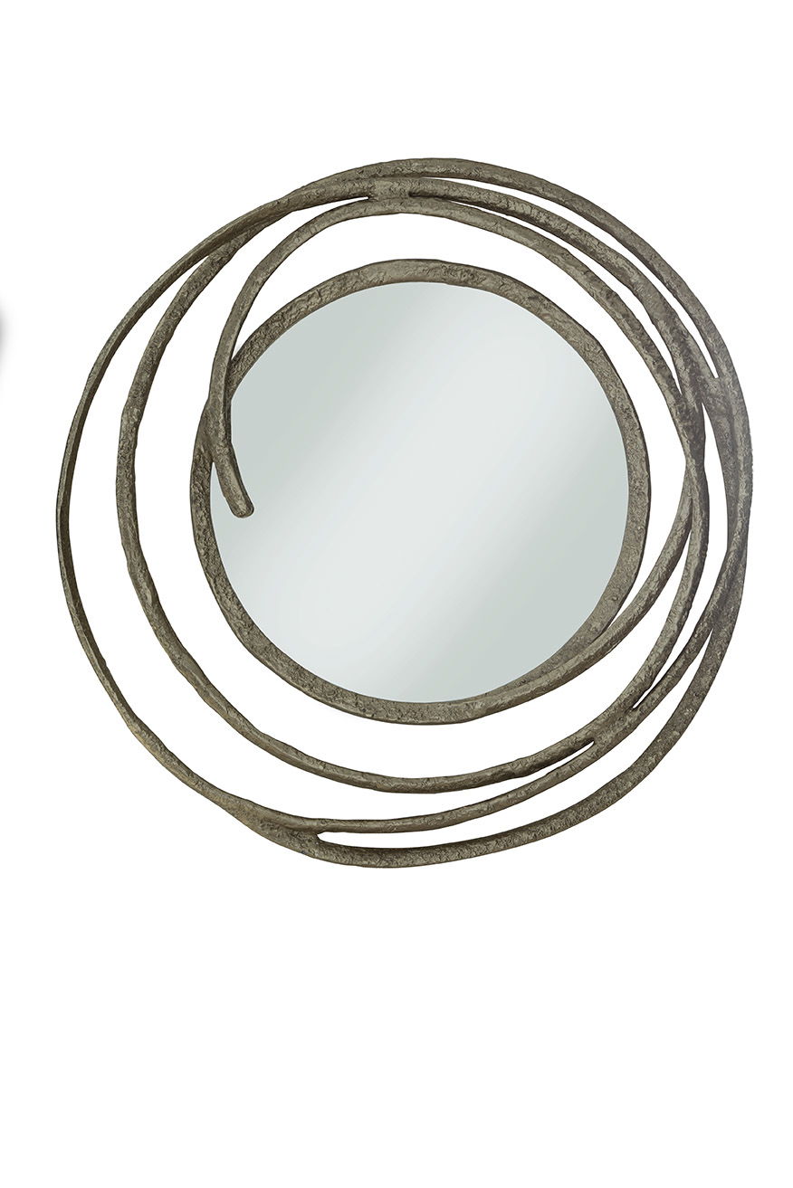 Circles Mirror - Gold