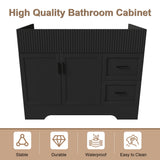 Modern Bathroom Vanity With 2 Drawers