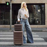 Spinner Luggage Set With Combination Lock