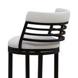 Telia - Upholstered Swivel Counter Height Barstool