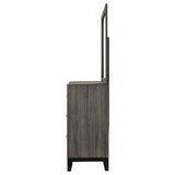 Cabrillo - 6 Drawer Dresser With Mirror - Gray