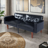 3 Position Split Back Futon Sofa Bed For Living Room
