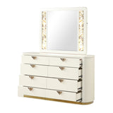 La Pierre - 6 Drawer Dresser - Beige