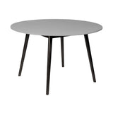 Sydney And Snack - 5 Piece Outdoor Patio Dining Set - Black Rope With Black Eucalyptus Wood