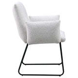 Donica - Upholstered Dining Arm Chair (Set of 2) - Light Gray